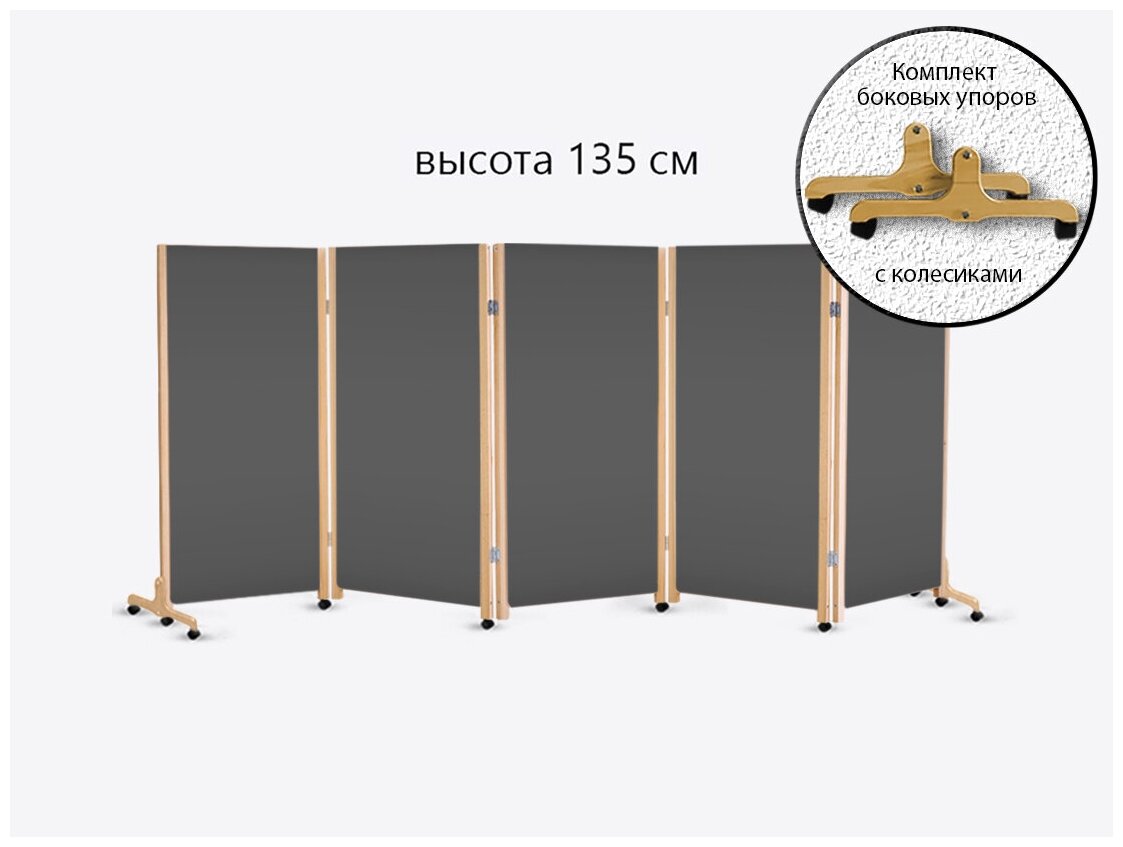 Ширма «Мини ЭКОномочка» (с боковыми упорами и колесиками) - 5