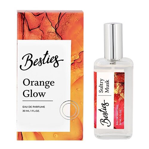 Парфюмерная вода BESTIES EAU DE PARFUME orange glow, женская, 30 мл