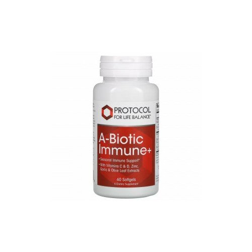 Купить Protocol for Life Balance, A-Biotic Immune +, 60 мягких таблеток, Протокол Фор Лифе Балансе