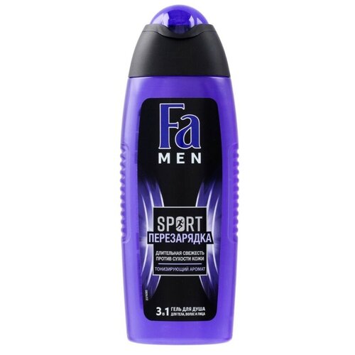 FA Гель для душа 3в1 Men Sport Перезарядка 250 мл, 2 шт.