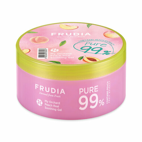 увлажняющий гель с персиком frudia my orchard peach real soothing gel 300 мл Frudia Гель увлажняющий с персиком - My orchard peach real soothing gel, 300мл