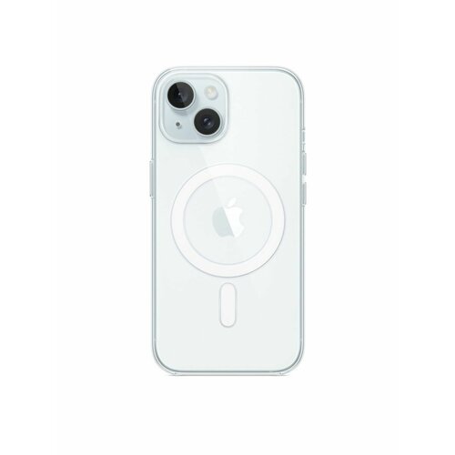 Оригинальный чехол для iPhone 15 Clear Case with MagSafe