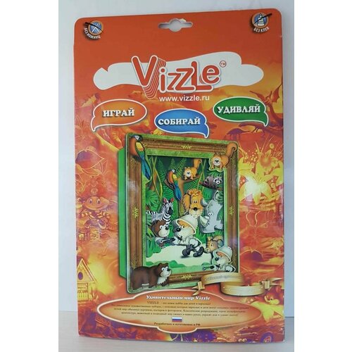 Объемная картина Лесные звери Vizzle 26x20x3 см