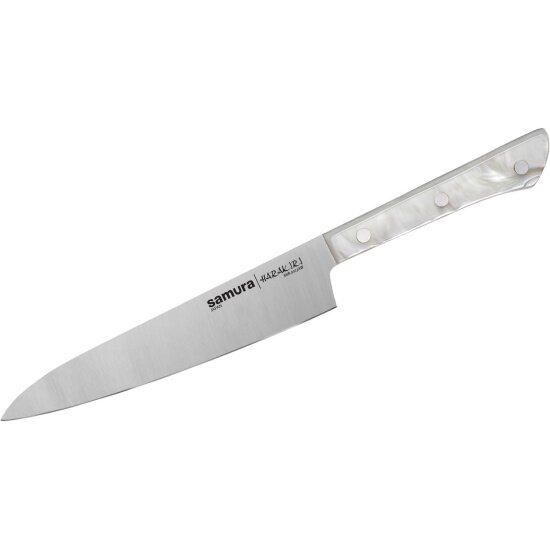 Нож кухонный универсальный Samura HARAKIRI, 150 мм, белый акрил (SHR-0023AW/K)