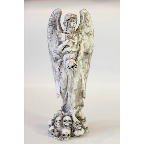 Ангел с черепами, Готическая статуэтка