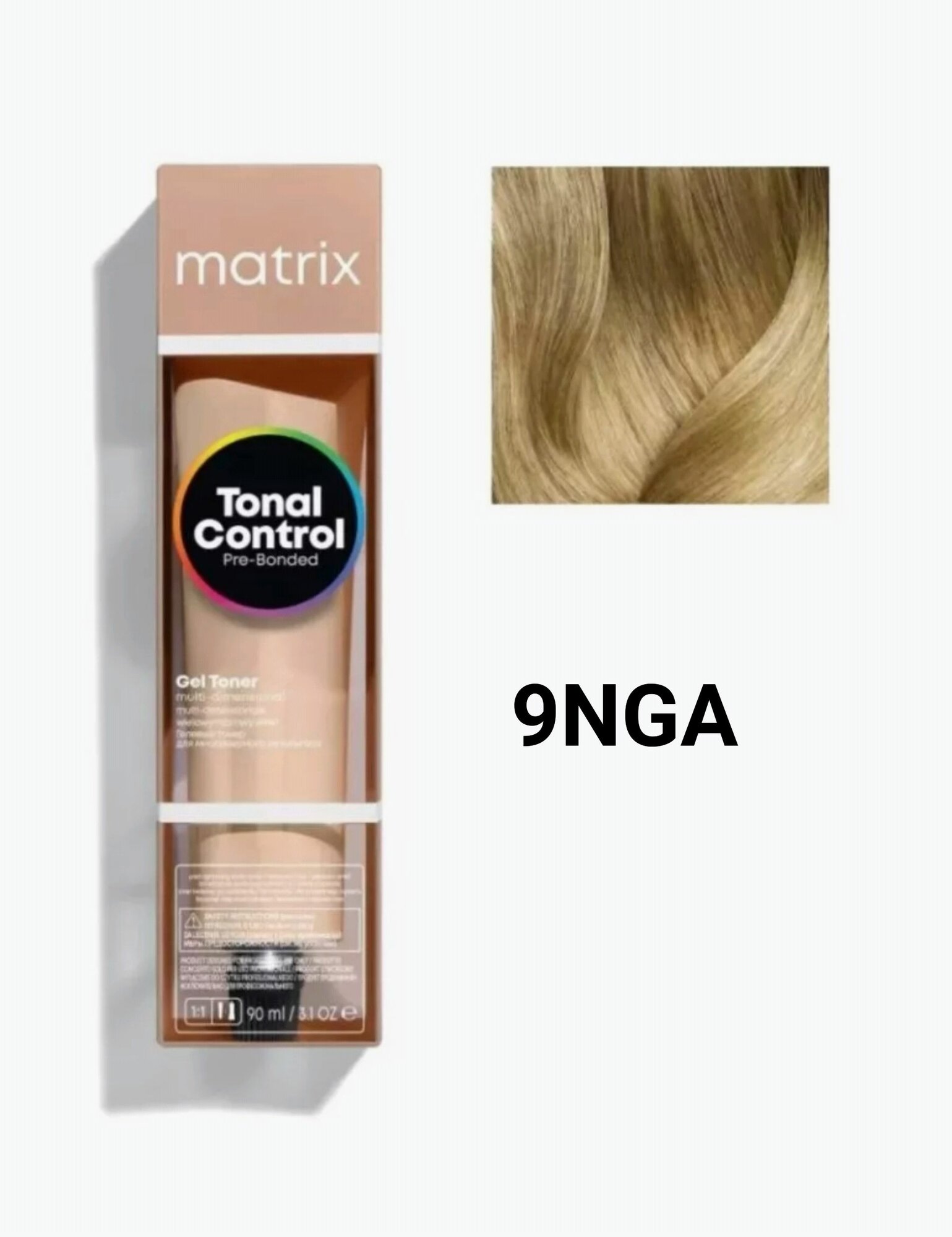Matrix Tonal Control Гелевый тонер с кислотным РН для волос 9NGA