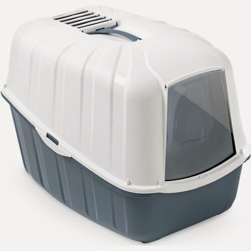 Изображение товара Био-туалет для кошек Mps KOMODA 54х39х40h см с совком, синий