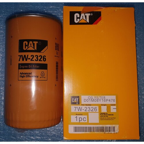 Фильтр масляный 7w-2326 CATERPILLAR 1260₽