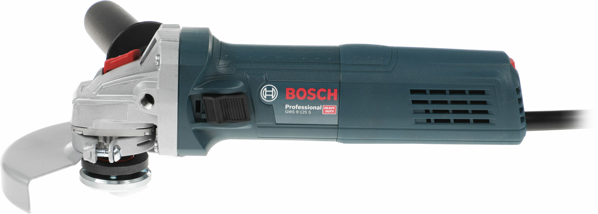 Угловая шлифмашина Bosch GWS 9-125 S 0601396102, мощность 900Вт, скорость вращения до 11000об/мин