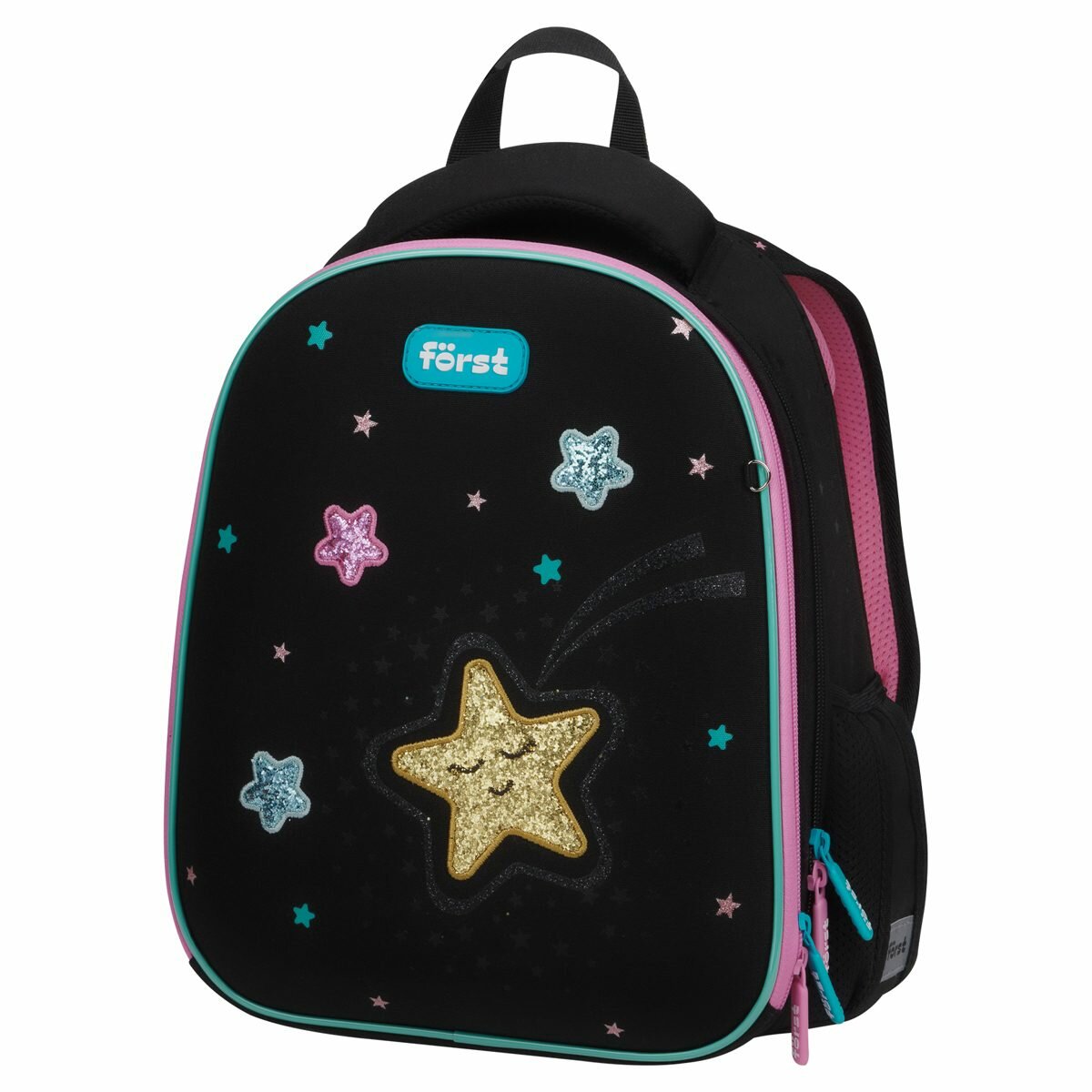 Ранец школьный Forst F-Top облегченный "Stars" 36x28x15см, 2 отделения, 2 кармана, анатомическая спинка (FT-RY-012401)
