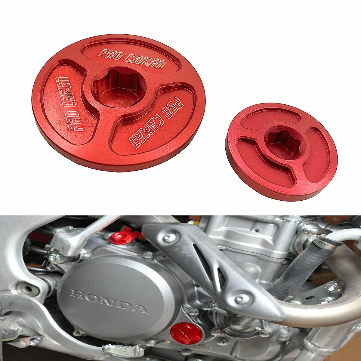 Крышка ГРМ двигателя мотоцикла для Honda CRF150R CRF250R CRF450R CRF450X TRX400EX CRF 150 250 450 R X CBR600RR CBR1000RR TRX