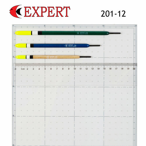 Поплавок EXPERT 201-12-001, 13см, 1г. цв. Мультиколор универсальный Синий оригинал