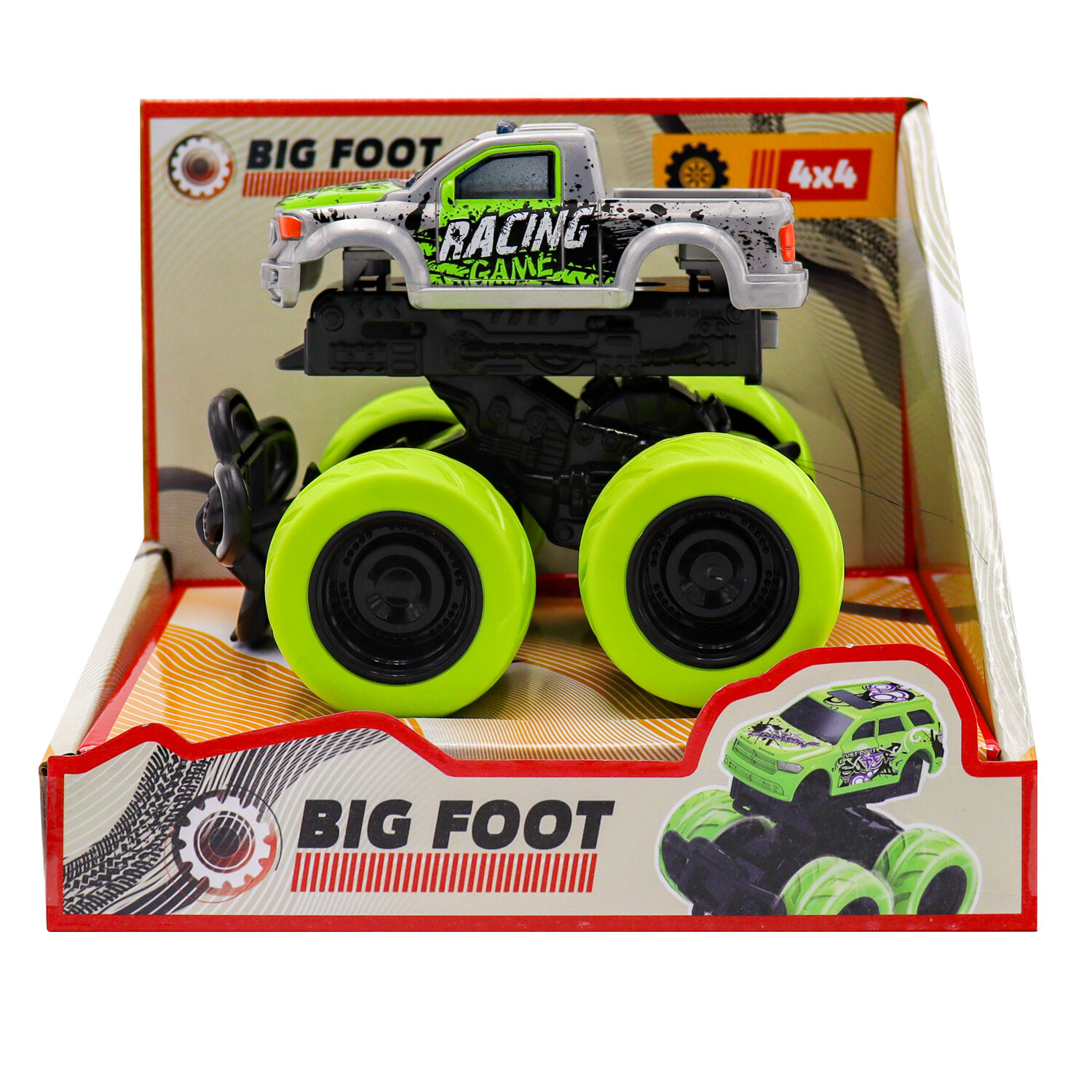 Автомобиль Funky Toys зеленый 1шт!