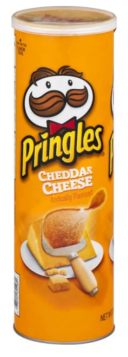 Чипсы Pringles Сыр Чеддер, 158 г