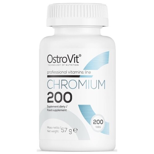 Стимуляторы похудения OstroVit Chromium 200 (200 таблеток)