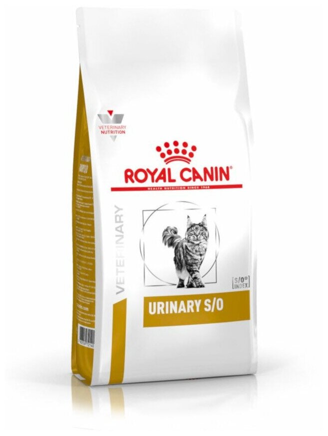 ROYAL CANIN VD URINARY S/O ветеринарная диета, сухой корм для кошек при заболеваниях дистального отдела мочевыделительной системы, 400 г