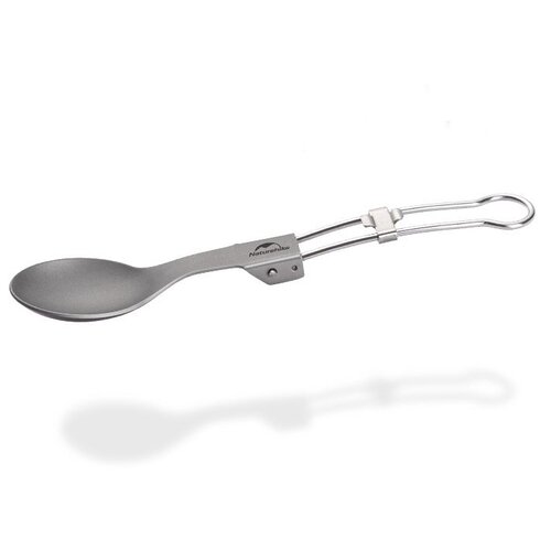 Ложка Naturehike Titanium Alloy Outdoor Travel Folding Tableware Spoon