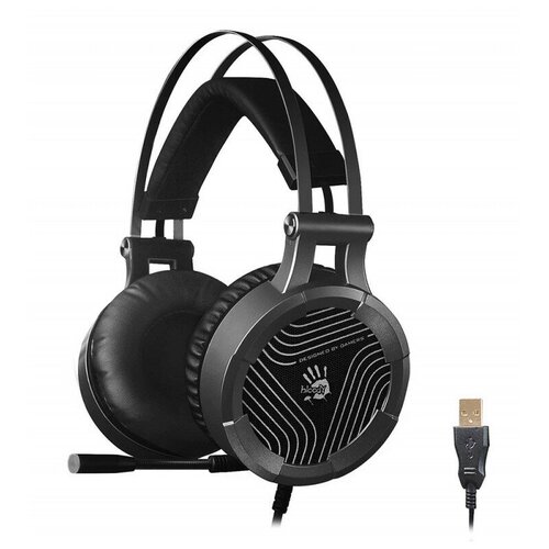 Наушники с микрофоном A4 G530 черныйсерый 18м мониторы оголовье G530 черныйсерый 331000₽