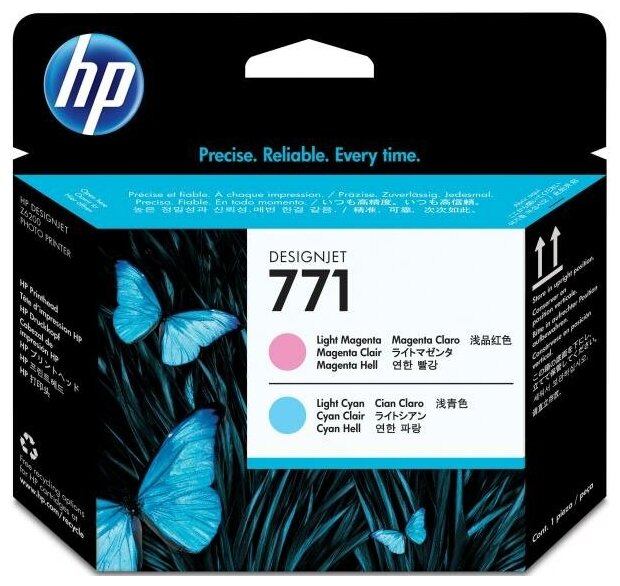 Картридж HP CE019A для DesignJet Z6200 светло-пурпурный/светло-голубой