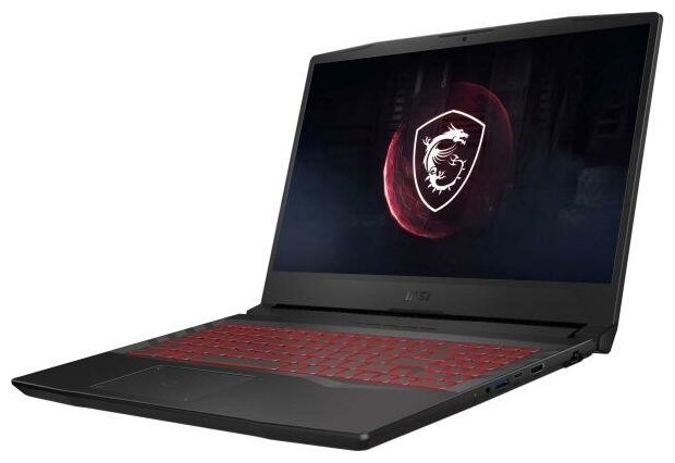 Ноутбук MSI Pulse GL76 11UCK-491XRU Core i5 11400H 8Gb SSD256Gb NVIDIA GeForce RTX 3050 4Gb 173 IPS FHD 1920x1080 Free DOS grey WiFi BT Cam
