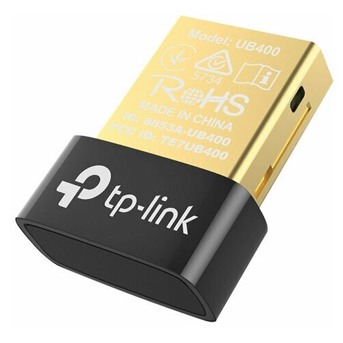 Комплект 3 шт, Сетевой адаптер Bluetooth TP-LINK UB400 комплект 30 штук сетевой адаптер bluetooth tp link ub400 usb 2 0