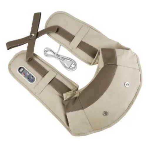 Массажная накидка вибромассажер ударно-кулачковый для спины шеи плеч поясницы 1519₽