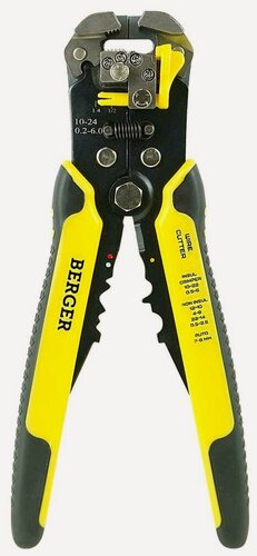 Изображение товара Стриппер автоматический многофункциональный Berger снятие, резка, опрессовка кабеля BG1919