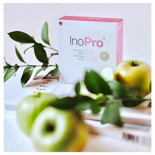 Профессиональные полоски для бережного отбеливания зубов InoPro
