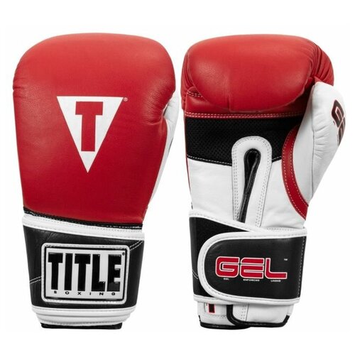 Перчатки боксерские TITLE GEL Intense Training/Sparring Gloves, 12 унций, черные