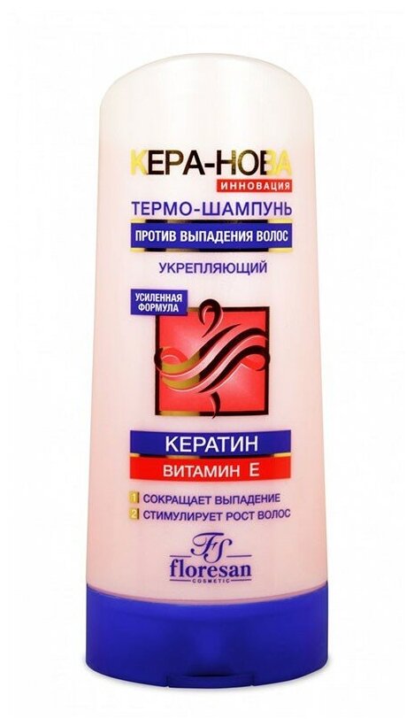 Термо-шампунь укрепляющий против выпадения волос Кера-Нова Флоресан 400 мл