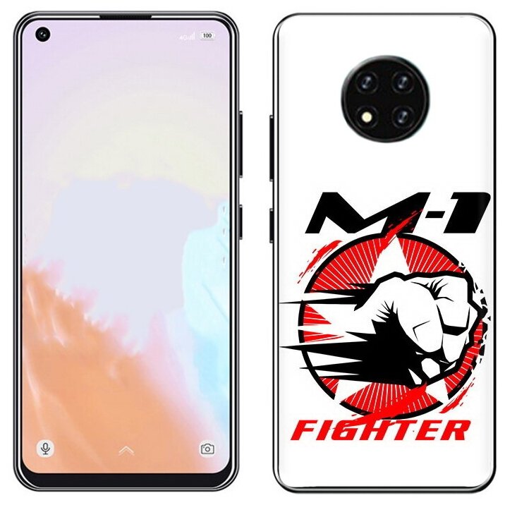 Чехол задняя-панель-накладка-бампер MyPads единоборства М-1 для Oukitel C19/Oukitel C19 Pro противоударный