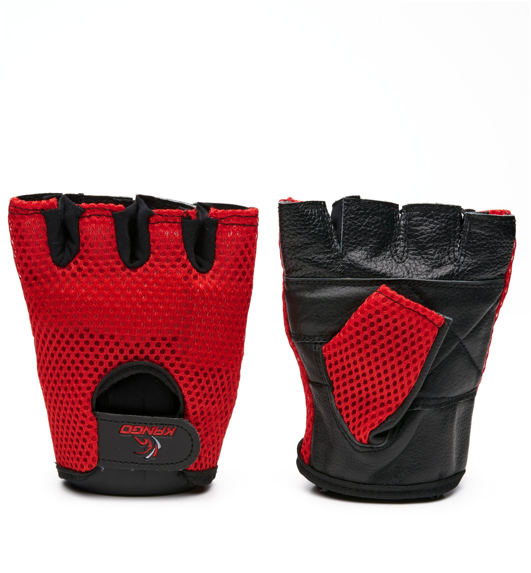 Перчатки для фитнеса Kango WGL-071 Black/Red XL
