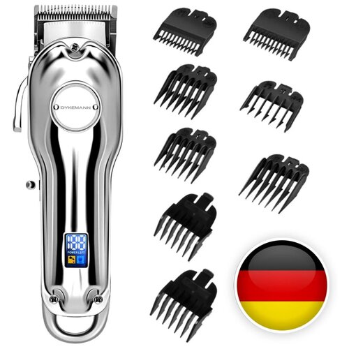 Машинка для стрижки волос и бороды Dykemann Friseur H44 Для волос Для бороды 8000 об мин 5 ч от аккумулятора 940200₽