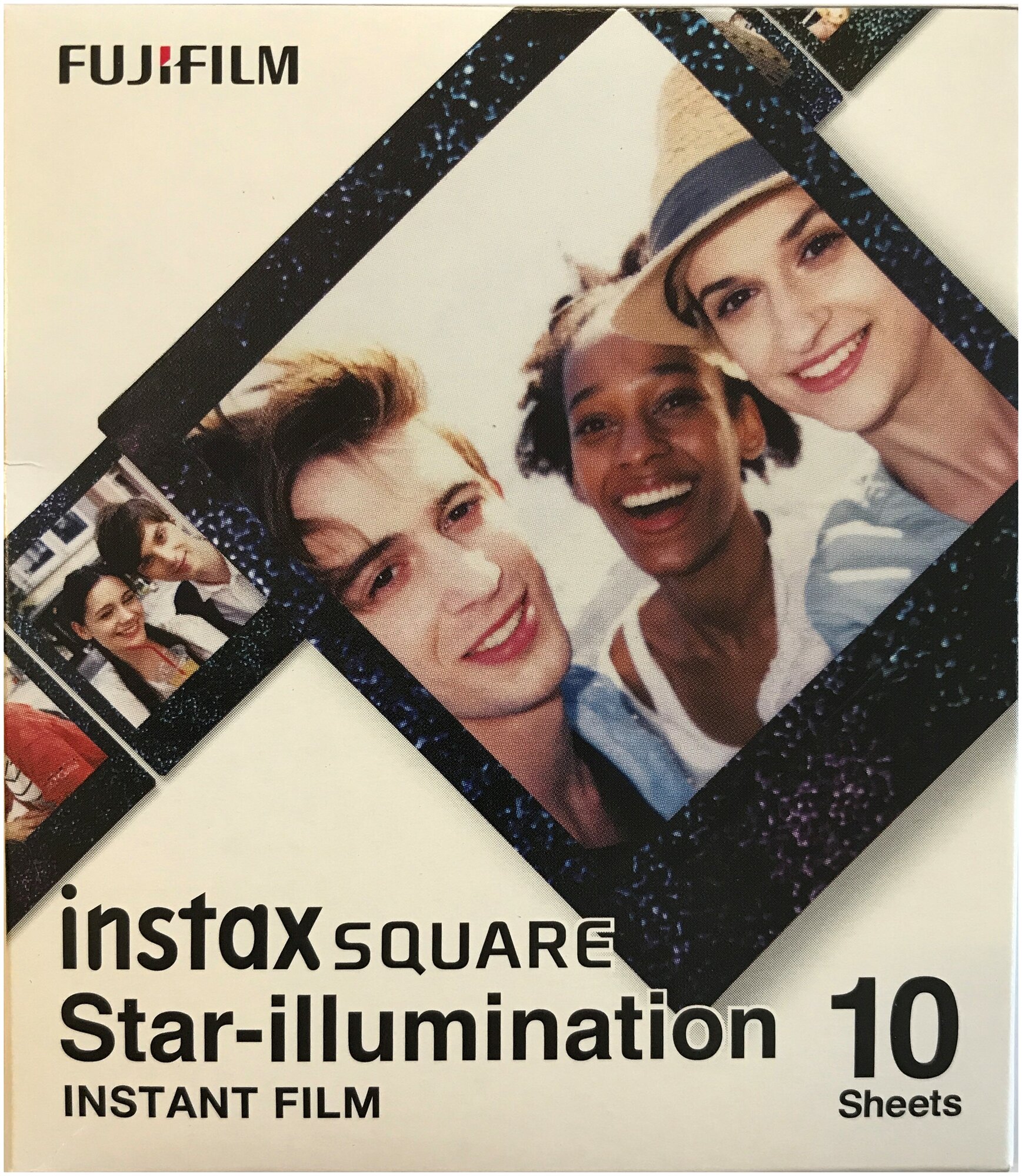 Картридж для фотоаппарата Fujifilm Colorfilm Instax SQUARE Star-illumination 10 снимков