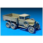 MiniArt Сборная модель грузовой автомобиль ГАЗ-AAA Обр. 1943 г. и 5 фигур, 1/35 - изображение