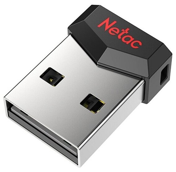 USB флешка Netac UM81 32Gb black USB 2.0 (NT03UM81N-032G-20BK)