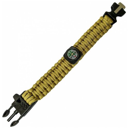Браслет выживания из Паракорда с компасом и застежкой Спортекс D26090-5 25000₽