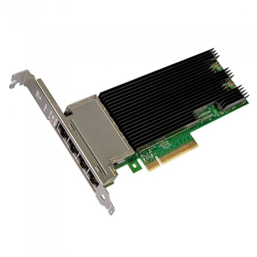 Intel X710-T4 Intel® Ethernet Converged Network Adapter 4x RJ45 port 10GbE/1GbE, PCI-E v3 x8, iSCSI, FCoE, NFS, VMDq. PCI-SIG* SR-IOV, RTL {5} сетевая карта intel ethernet network adapter e810 xxvda4 4xsfp28 ports 25gbe pci e x16 gen3 gen4 iwarp rocev2 ieee 1588 ptp adq iscsi nfs vmdq pci sig sr iov capable e810xxvda4blk 978335