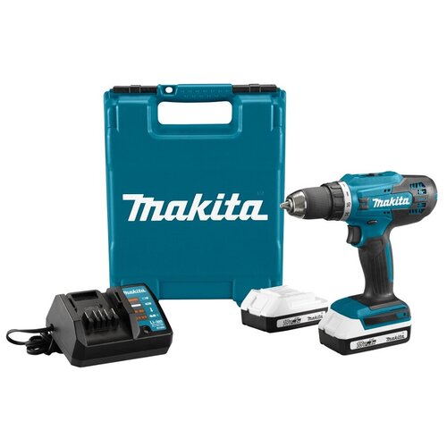 Makita DF488DWAE Дрель-шуруповерт аккум G-серия 18В 13мм 4224Нм 2х20Ач зу 1042700₽