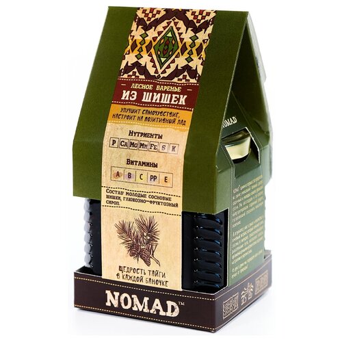 Варенье NOMAD из сосновых шишек