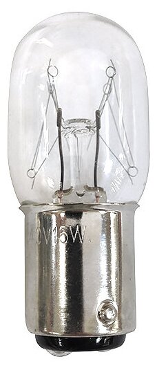 Лампа тип С вставляющаяся 220в 15вт BA-15D
