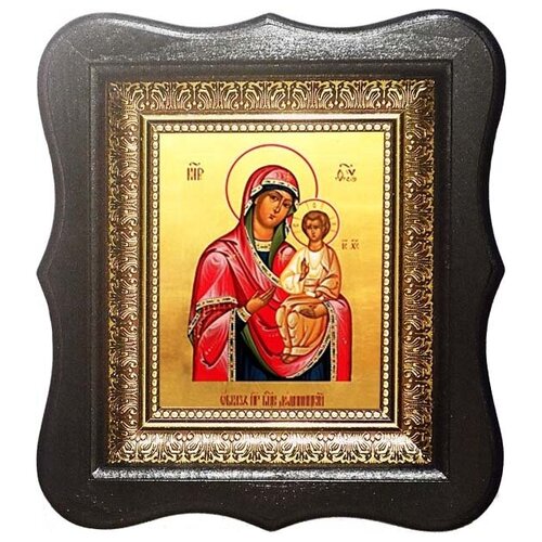 Домницкая Божья Матерь. Икона на холсте. икона божья матерь домницкая арт msm 6299