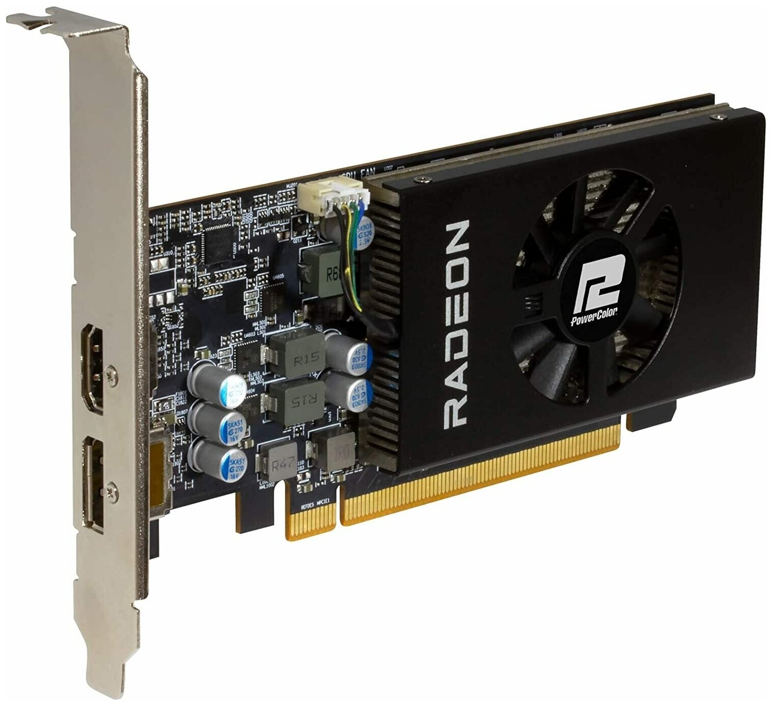 Видеокарта PCI-E PowerColor Radeon RX 6400 (AXRX 6400 LP 4GBD6-DH) AXRX 6400 LP 4GBD6-DH