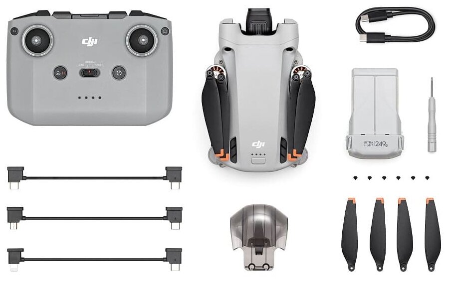 Квадрокоптер DJI Mini 3 Pro со стандартным пультом
