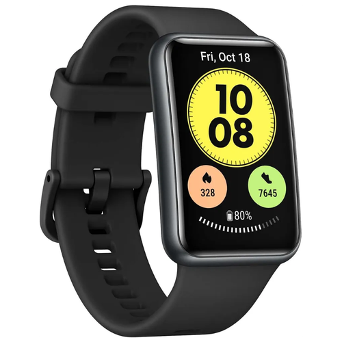 Умные часы Huawei / Смарт-часы с мониторингом физической активности / черные