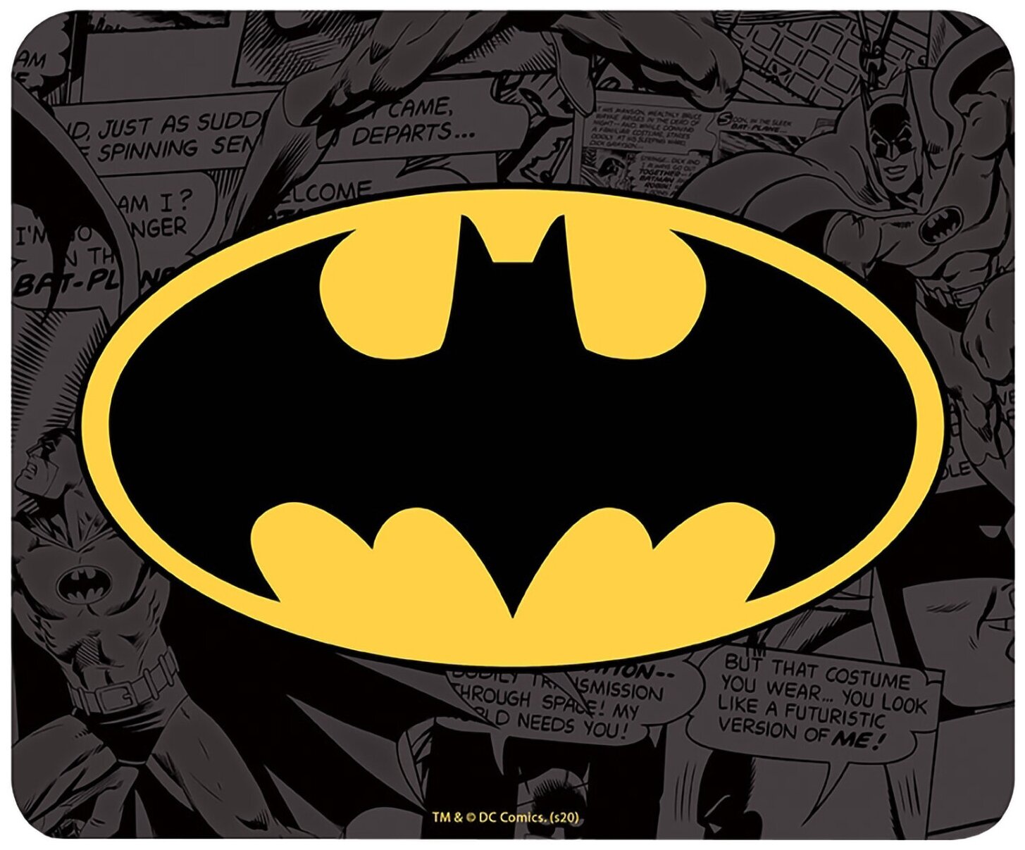 Коврик для мыши DC Comics Flexible Mousepad Logo Batman ABYACC361