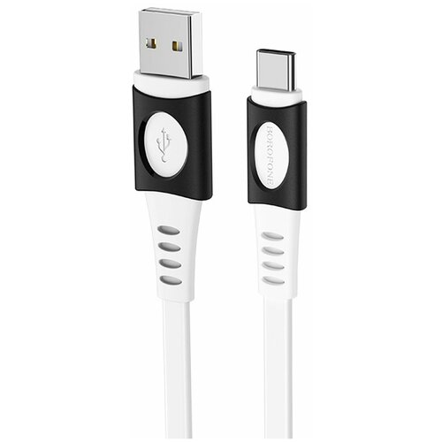 Кабель USB 2.0 A (m) - USB Type-C (m) 1м Borofone BX35 Carib - Белый