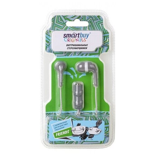Наушники SmartBuy Friendsразветвитель на 2 наушников серые 25900₽