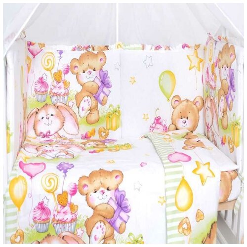 Бортики в детскую кроватку