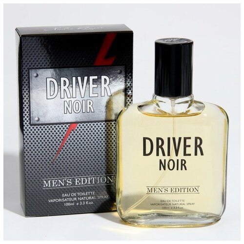 туалетная вода для мужчин men s edition driver noir 100 мл Туалетная вода мужская Driver Noir, 100 мл